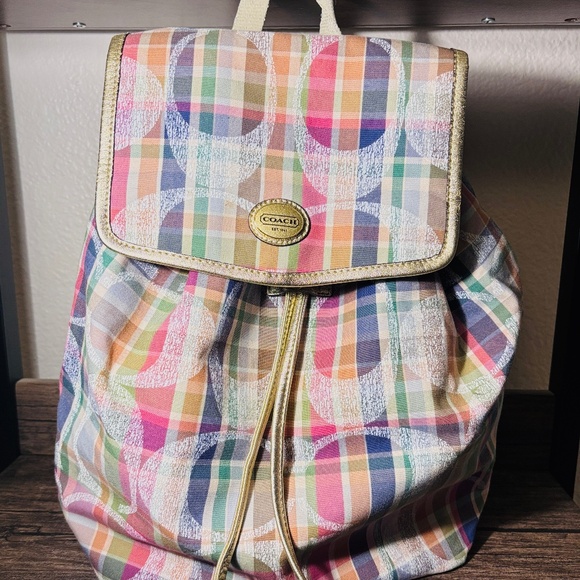 Coach backpack - Picture 1 of 3